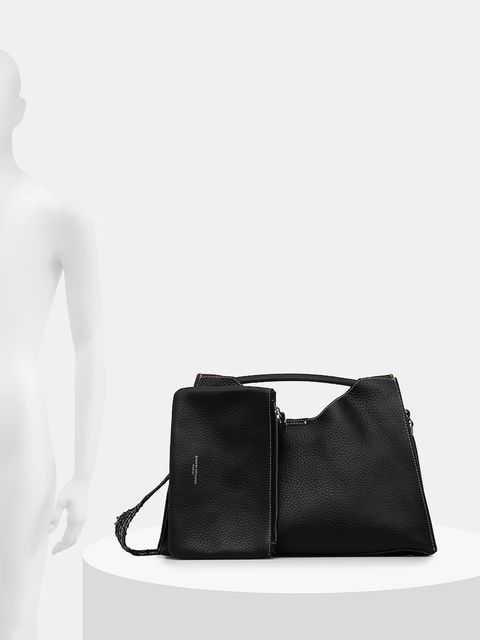 Gianni Chiarini torebka skórzana kolor czarny BS.10566.RNGDBL