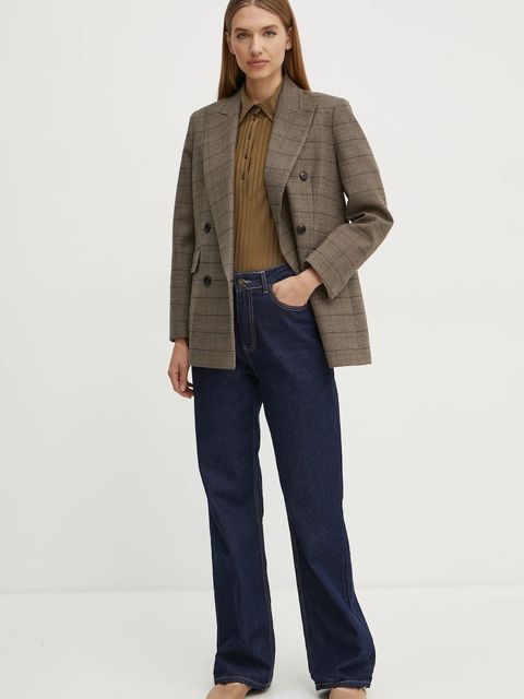 BOSS polo damskie kolor zielony 50532051