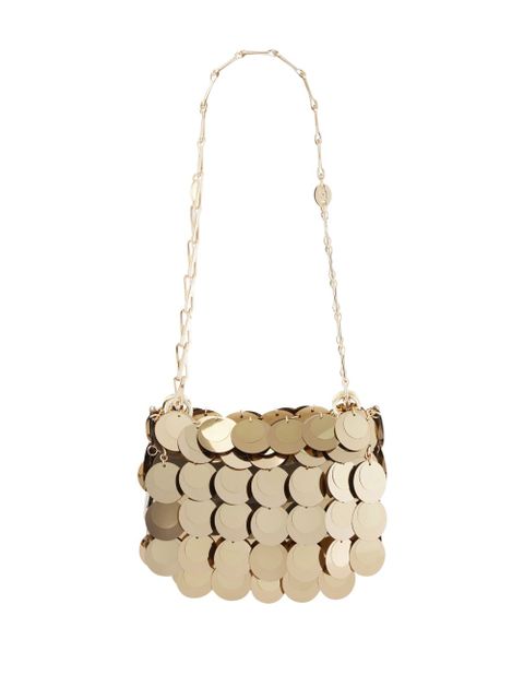 Rabanne mini Sparkle layered bag - Gold - zdjęcie produktu nr 2