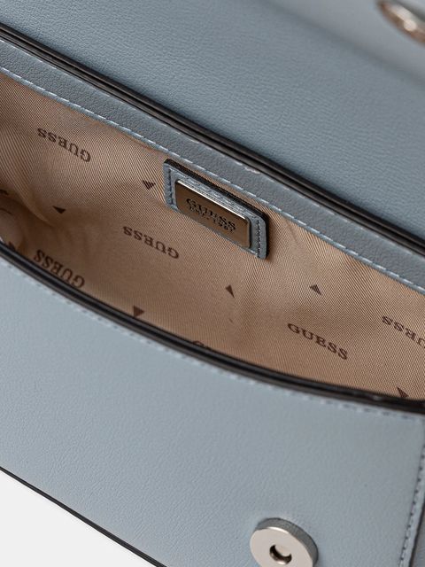 Guess torebka ZARIA kolor niebieski HWBY73 30780