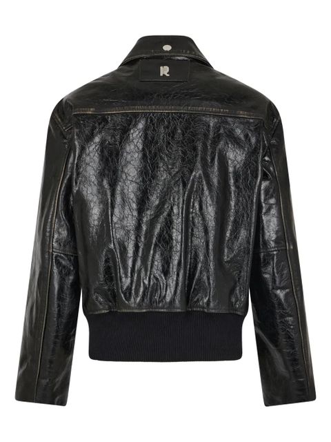 Rabanne leather jacket - Black - zdjęcie produktu nr 2