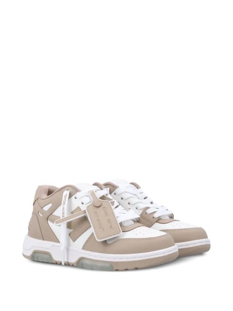 Off-White leather sneakers - Neutrals - zdjęcie produktu nr 2