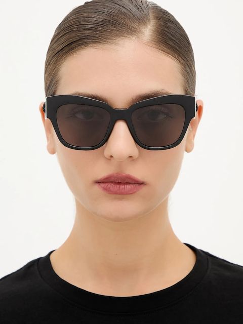 Kurt Geiger London okulary przeciwsłoneczne KENSINGTON damskie kolor czarny 4739500679