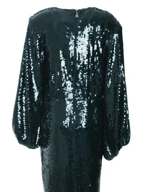 ROTATE BIRGER CHRISTENSEN sequined maxi dress - Green