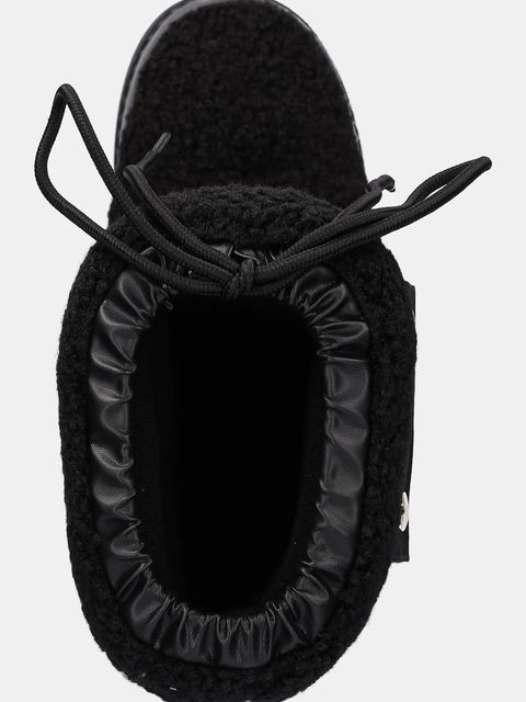 Love Moschino śniegowce kolor czarny JA24452G0NISM00A