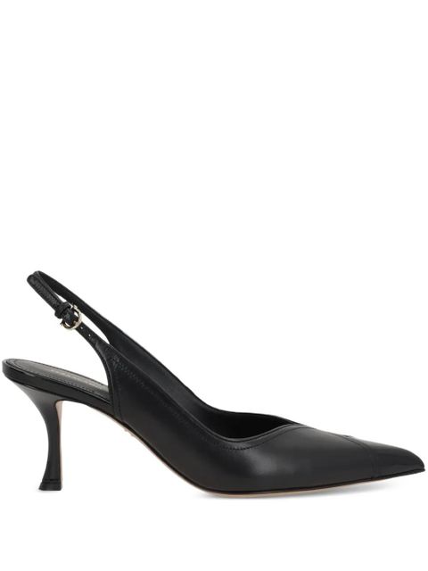 Ferragamo 70mm slingback pumps - Black - zdjęcie produktu nr 1