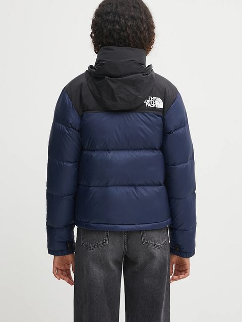 The North Face kurtka puchowa 1996 Retro Nuptse kolor granatowy zimowa NF0A3XEOGOB1