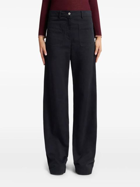 ETRO wide-leg trousers - Blue