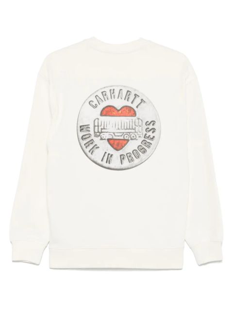 Carhartt WIP Button sweatshirt - Neutrals