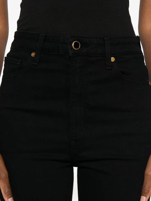 KHAITE straigh-leg jeans - Black