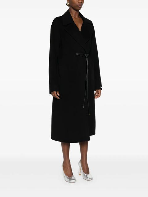 Sportmax belted coat - Black