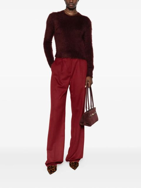 Max Mara crew-neck sweater - Red