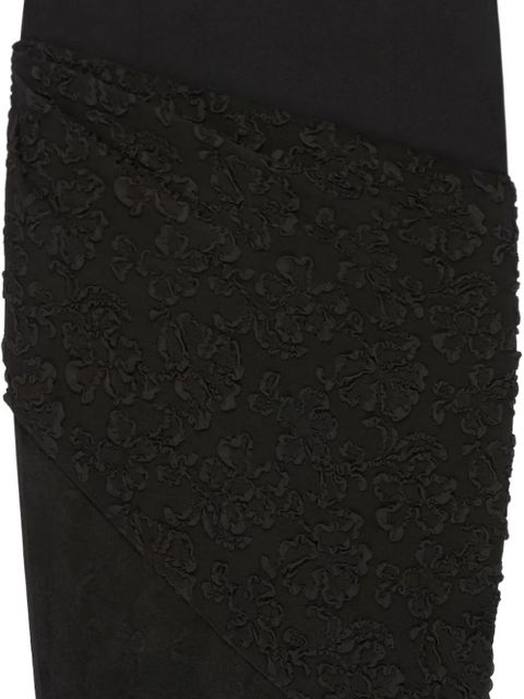 Givenchy floral-patterned high-waisted skirt - Black - zdjęcie produktu nr 2