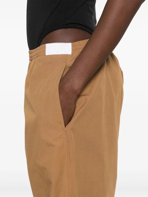 MM6 Maison Margiela straight-leg trousers - Brown