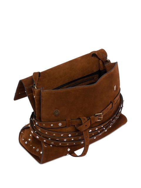 Moschino Tie Me tote bag - Brown