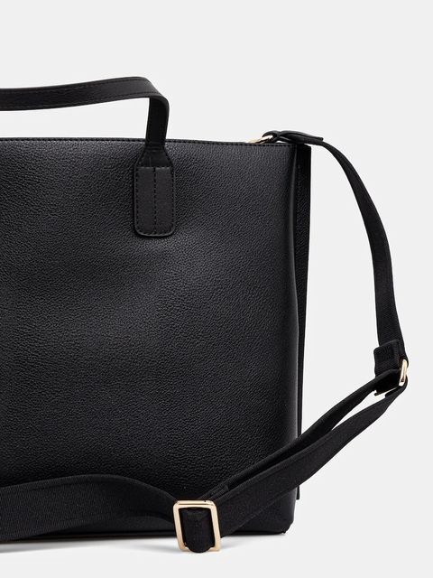 Tommy Hilfiger torebka kolor czarny AW0AW17463 - zdjęcie produktu nr 2