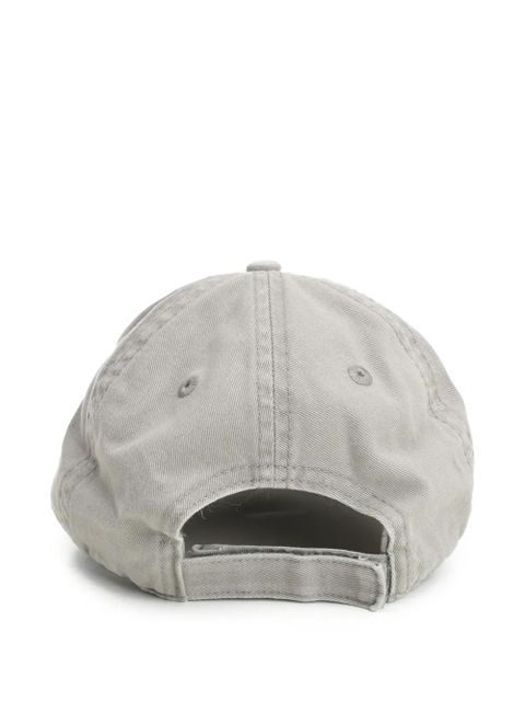 The Attico frayed-edge baseball cap - Grey - zdjęcie produktu nr 2