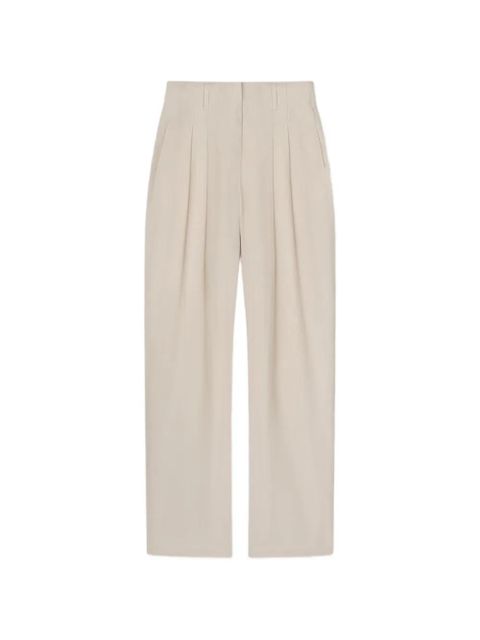 Nanushka Hettie pleated barrel-leg trousers - Neutrals - zdjęcie produktu nr 1