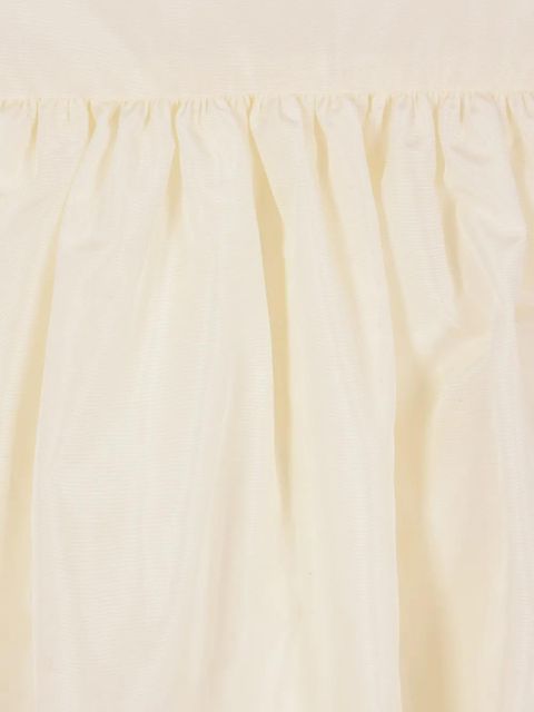 Simone Rocha scalloped-hem midi skirt - Neutrals