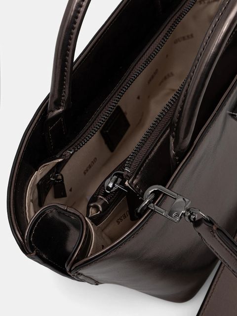 Guess torebka BOLENA kolor brązowy HWMM92 07760