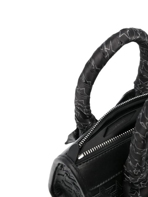 AMIRI micro Stars Triangle cross body bag - Black