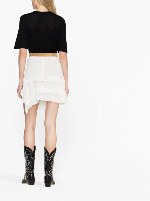 Zadig&Voltaire Ida recycled cashmere T-shirt - Black