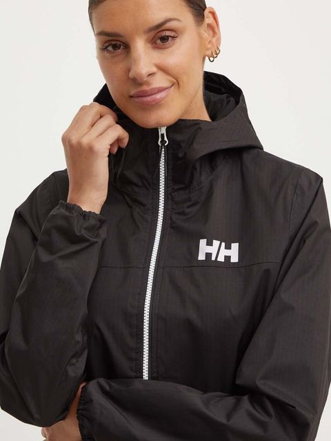Helly Hansen kurtka przeciwdeszczowa Belfast II damska kolor czarny 53433-990
