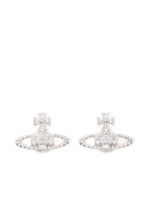 Vivienne Westwood Mayfair crystal earrings - Silver - zdjęcie produktu nr 1