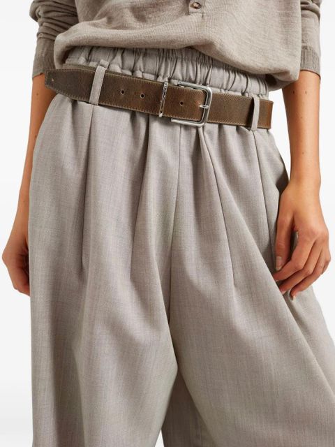 The Frankie Shop pleated trousers - Neutrals
