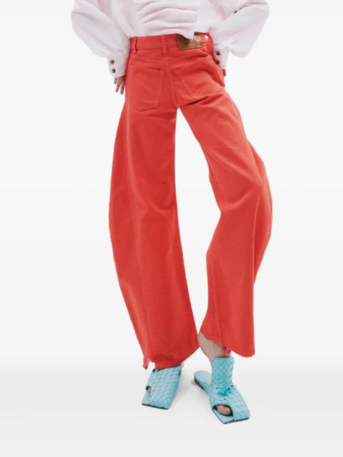 A.W.A.K.E. Mode logo-patch jeans - Red - zdjęcie produktu nr 2