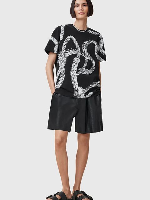 AllSaints t-shirt bawełniany HALYARD