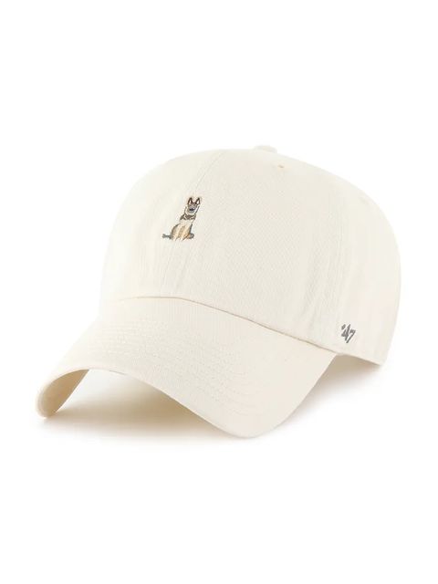 47 brand czapka z daszkiem bawełniana Dog Base Runner Icon kolor beżowy XXD-BSRIC17GWS-NT - zdjęcie produktu nr 1