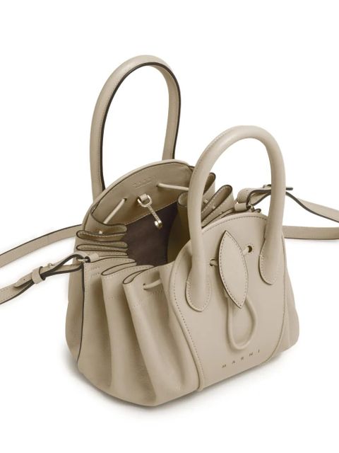 Marni logo-detail tote bag - Neutrals