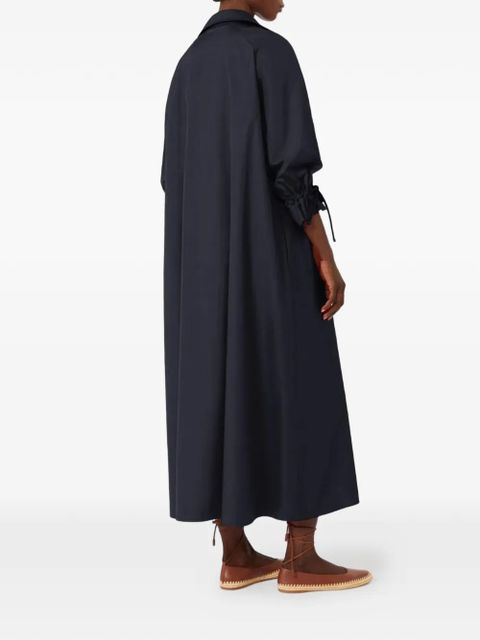 Max Mara belted collared midi dress - Black - zdjęcie produktu nr 2