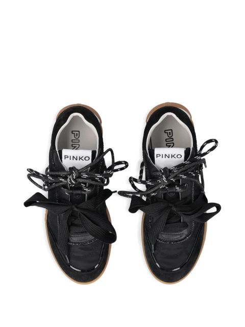 PINKO lace-up black sneakers