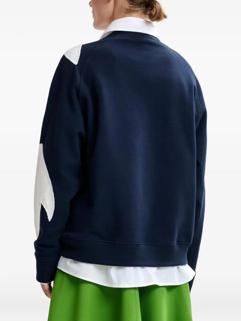 Essentiel Antwerp Jalways bead-embellished sweatshirt - Blue