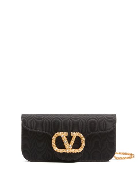 Valentino Garavani Locò clutch bag - Black