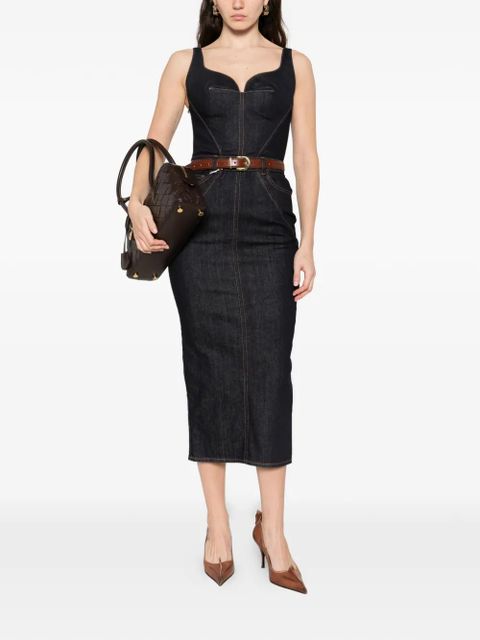 Givenchy pocket denim midi dress - Blue - zdjęcie produktu nr 2