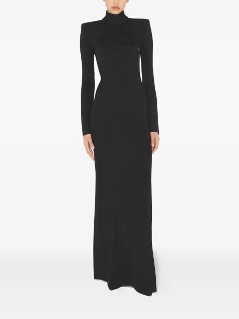 Jean Paul Gaultier long-sleeve cut-out back dress - Black - zdjęcie produktu nr 2