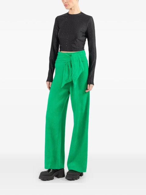 Simon Miller tie-waist trousers - Green - zdjęcie produktu nr 2