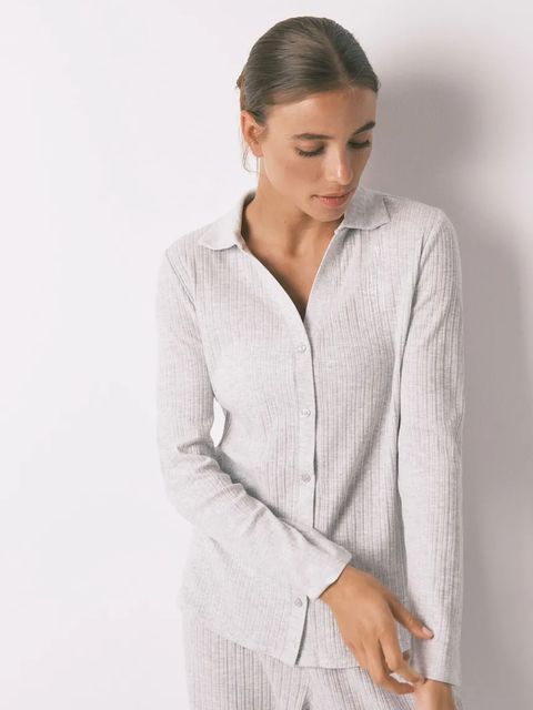 women'secret piżama damska kolor szary 4752530 - zdjęcie produktu nr 2