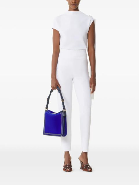 Lanvin ribbed-waistband trousers - White - zdjęcie produktu nr 2