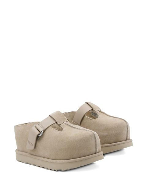 UGG strap leather mules - Neutrals - zdjęcie produktu nr 2