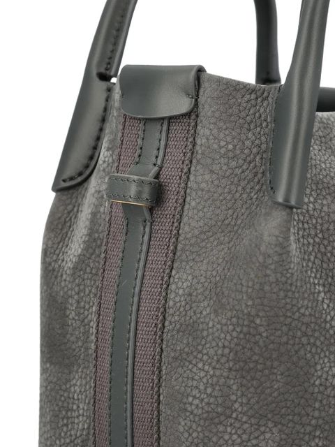 Loro Piana top handle tote bag - Grey