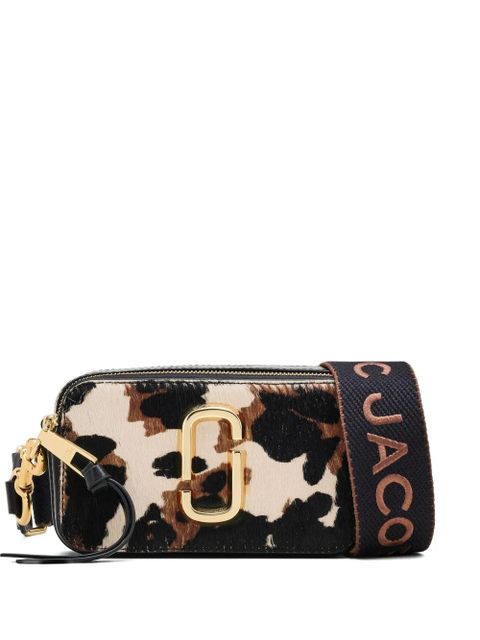 Marc Jacobs Snapshot haircalf-pattern bag - Black - zdjęcie produktu nr 1