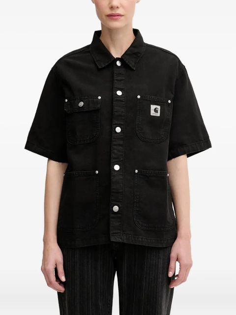 Carhartt WIP short-sleeve pocket shirt - Black - zdjęcie produktu nr 1