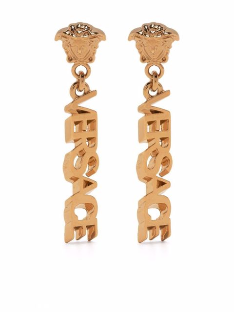 Versace La Medusa drop earrings - Gold - zdjęcie produktu nr 1