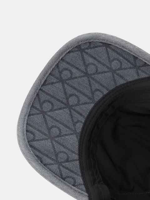 Calvin Klein czapka z daszkiem jeansowa kolor szary LV04F5042G - zdjęcie produktu nr 2