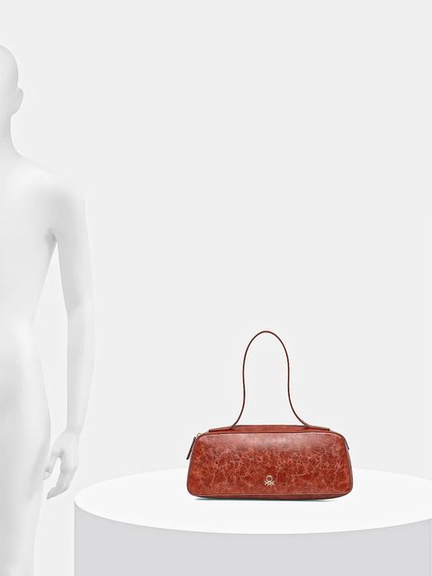 United Colors of Benetton torebka kolor pomarańczowy 66EYDY08U