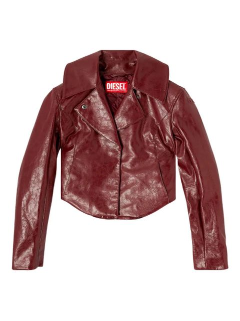 Diesel G-Ameck logo-embossed jacket - Brown - zdjęcie produktu nr 1